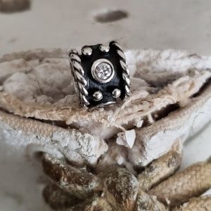 Pandora Jewelry - AuthenticPANDORA Oxy Crown Oxidized Charm Clear CZ Pandora Jewelry - AuthenticPANDORA Oxy Crown Oxidized Charm Clear CZ